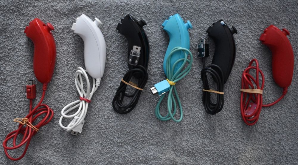 Wii Motion Plus Inside Controller Set + Nunchuk – Multiple Colors64739553251202124