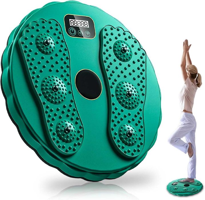 Obrotowy Dysk Talii fitness do odchudzania treningu mięśni brzucha nóg