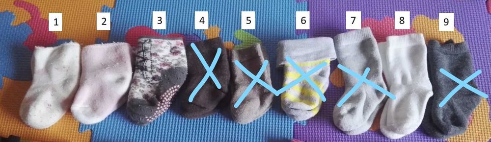 Baby Socks 0-6M