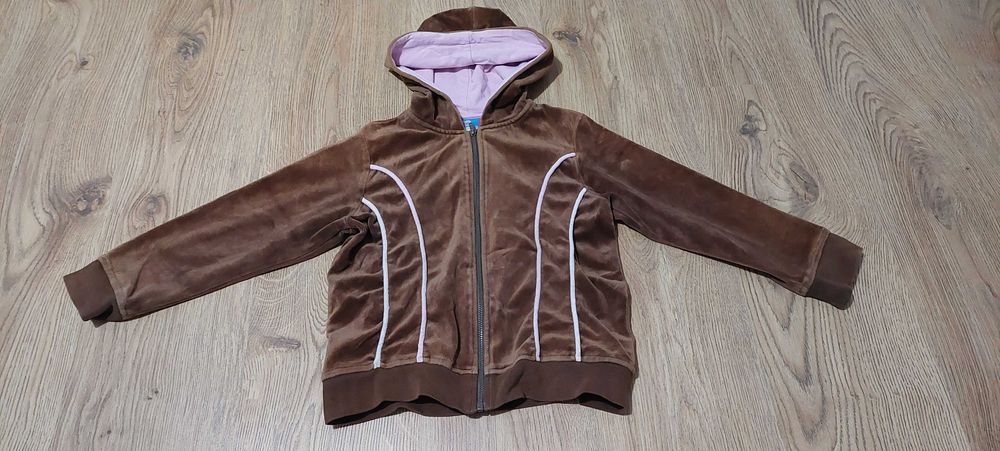 bluza rozpinana dla dziewczynki r. 116