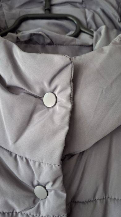 Szary bezrękawnik cropp XS