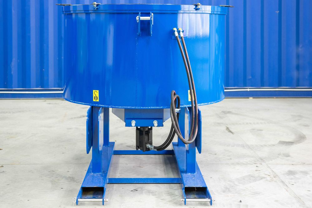 Mieszalnik betoniarka 800l hydrauliczny napęd do betonu Wiko-Plon