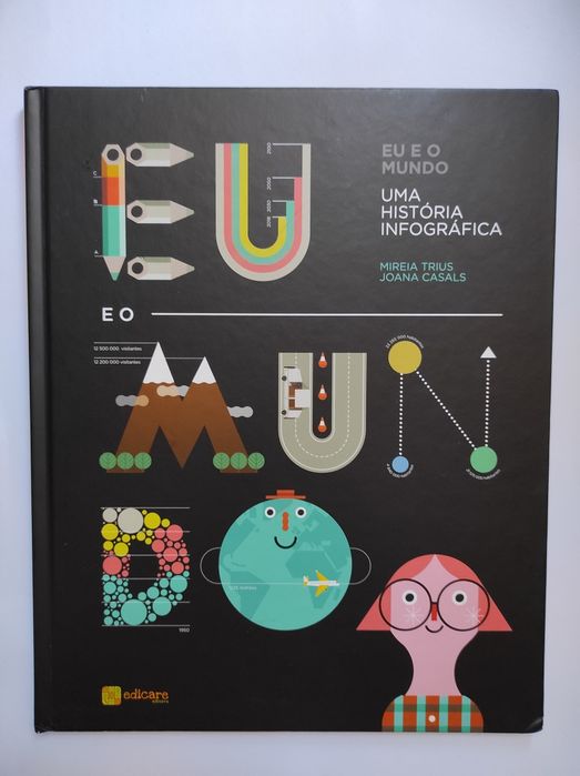 Livro: Eu e o Mundo uma história infográfica de Moreia Trius e Joana C