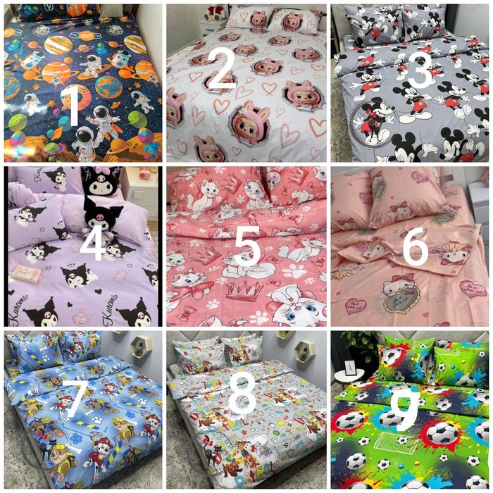 Постільна білизна бязь голд люкс усі розміри, індиві