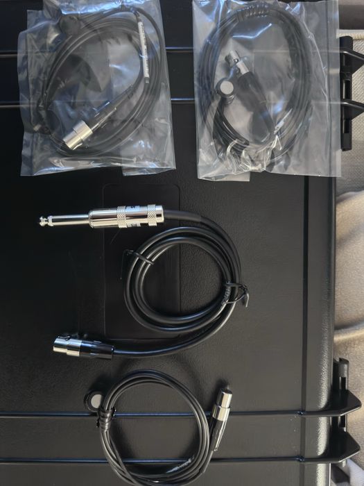 Mikrofony krawatowe shure WL185M x3 plus gratis