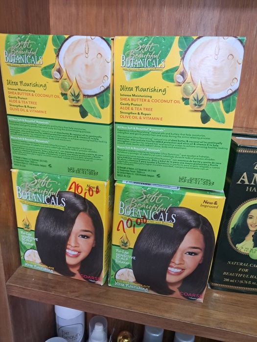 Desfrisante p cabelos Afro