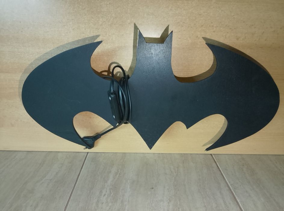 Ozdoba lampka Batman 50x25 cm