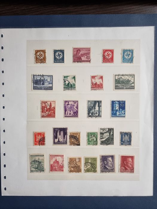 Марки 1930-1940 года Германия