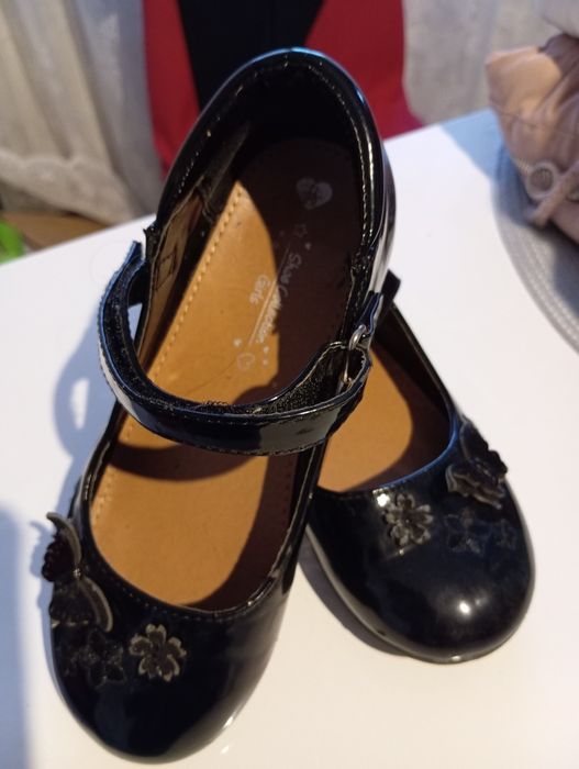 Baleriny czarne dla dziewczynki