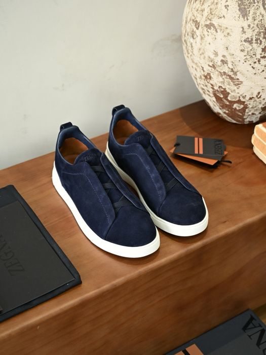 Кеди замшеві Zegna 45 розмір