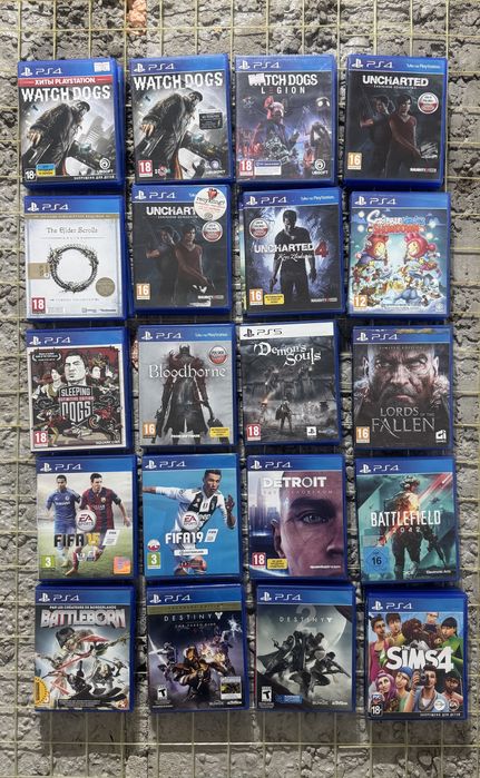 Ігри диски playstation 4 ps5 ps4 великий вибір