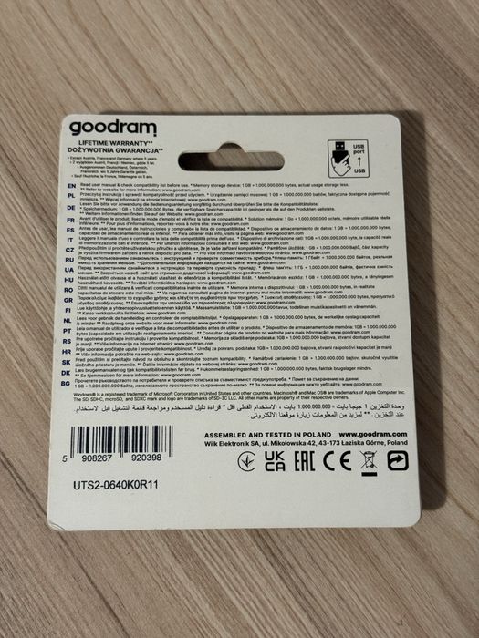 Pendrive 64GB goodram