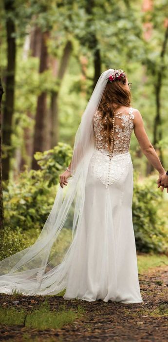 Niezwykle kobieca Suknia Ślubna marki Vanilla Sposa