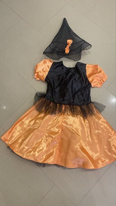 Костюм для Дівчинки персонаж відьмочка або Баба-Яга