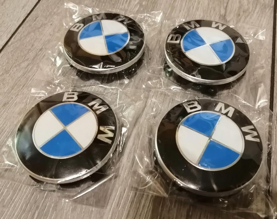 Nowe! Dekielki BMW 68mm/65mm F10 E60 E90 E46 SERIA 1 3 5 7