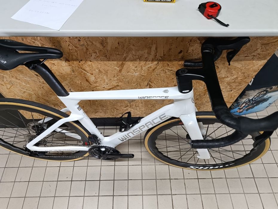 Bicicleta carbono m di2 rodas carbono