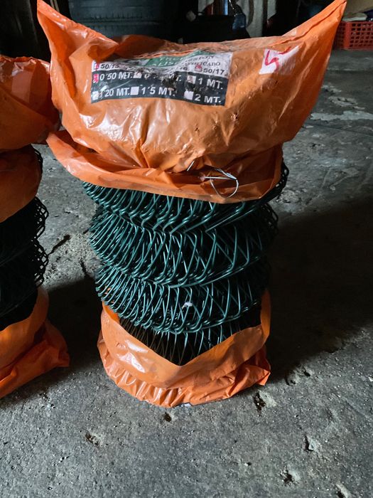 Rede plastificado, 25m x 0,5m