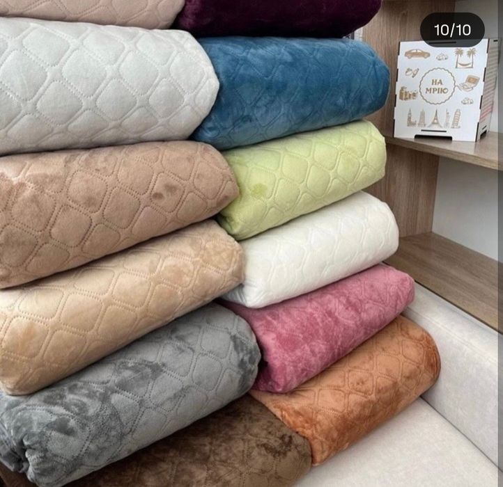 Новинка! Чудові пледи із високоякісного велюру. Велюрове покривало