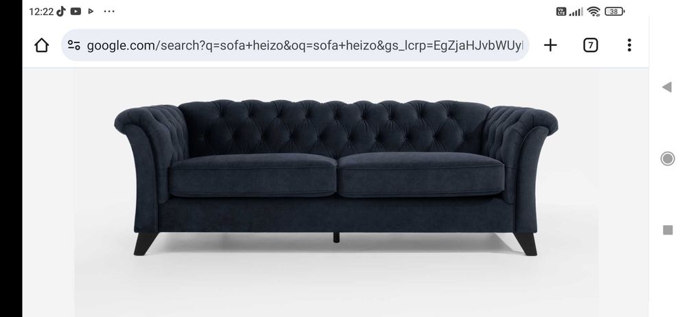 Sofa Heizo***Glamour Agata Meble