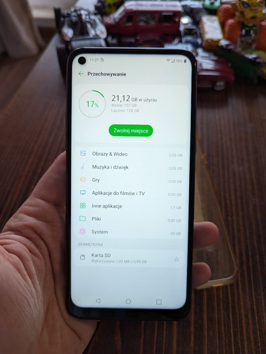 Fajny smartfon - LG K61 128gb - Dual SIM - Jak nowy - Ekran 6.53'