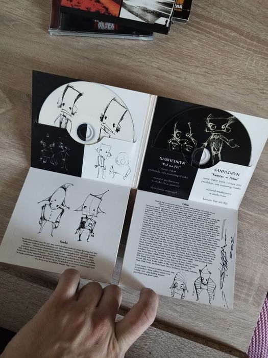 Sanhedryn - pół na pół - autograf, unikat 1/100