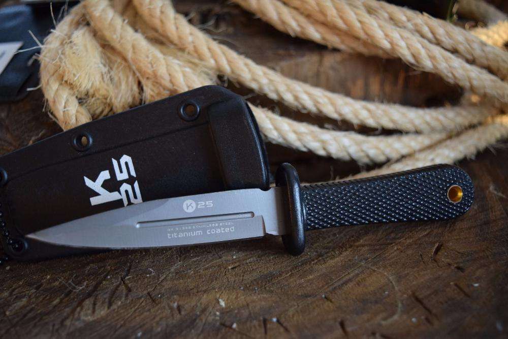 Faca de pescoço K25 Rui caça pesca