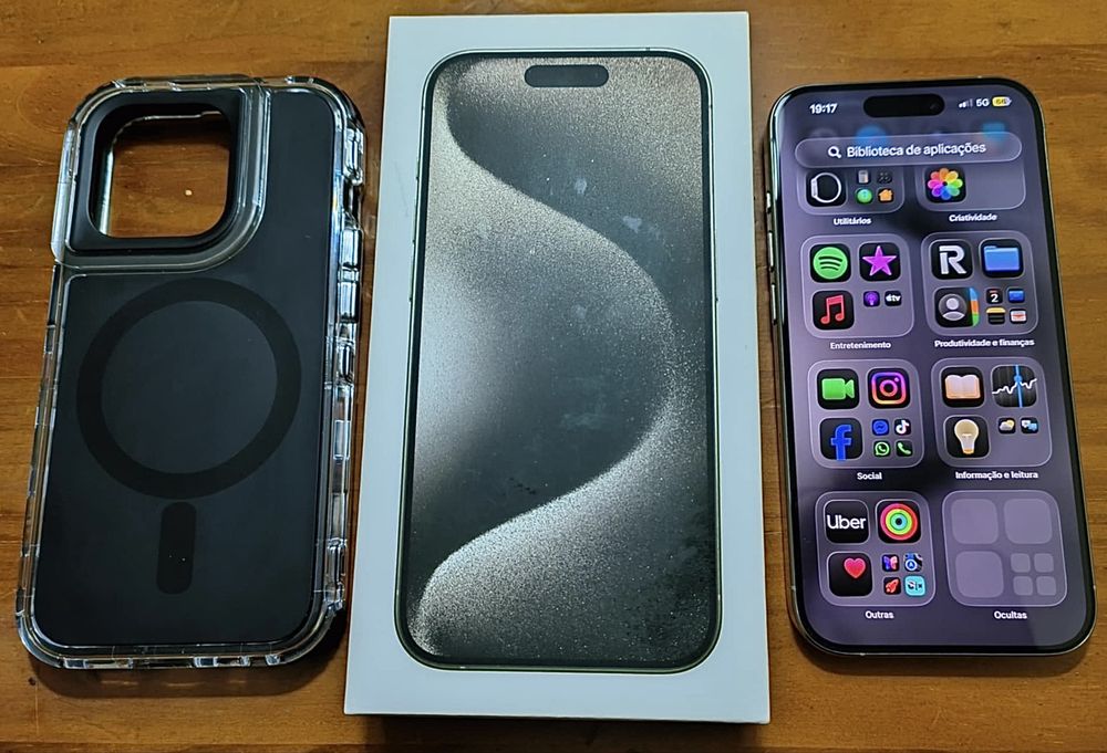 Iphone 15 Pro 256GB Titanium Natural