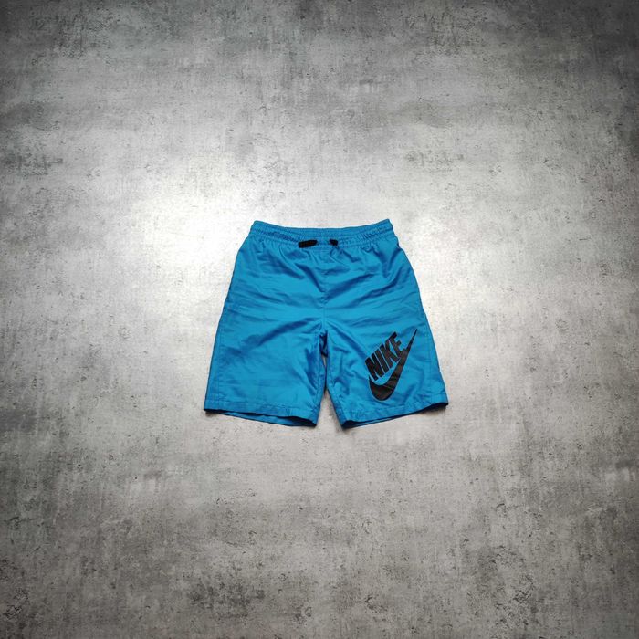 MĘSKIE Spodenki Krótkie Szorty Kąpielówki Nike Air Max Niebieskie Logo