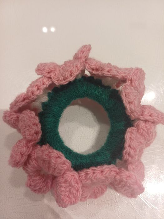 Scrunchie kwiaty