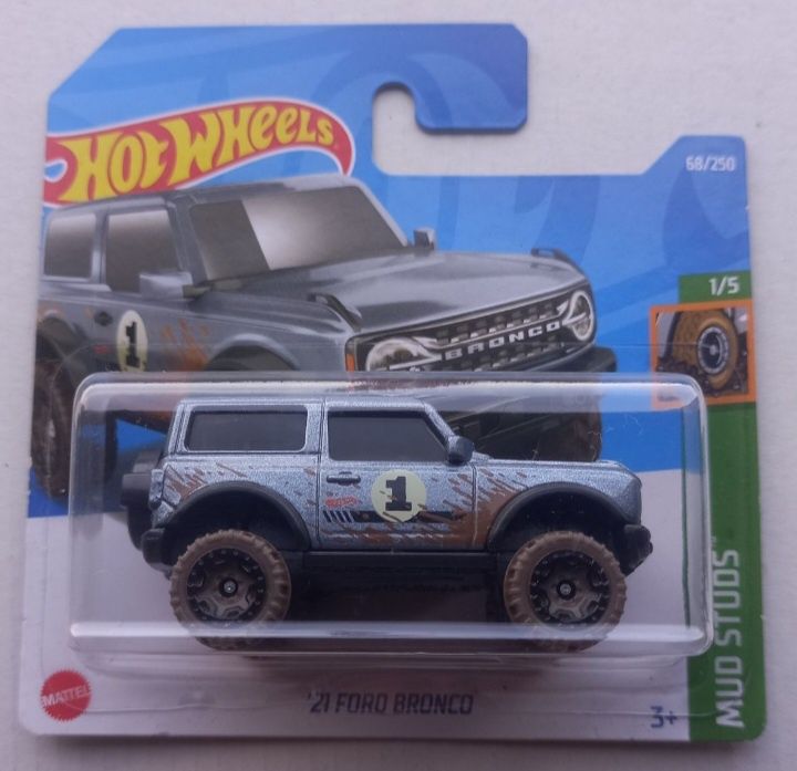 Hot wheels conj 3 - 21 ford bronco