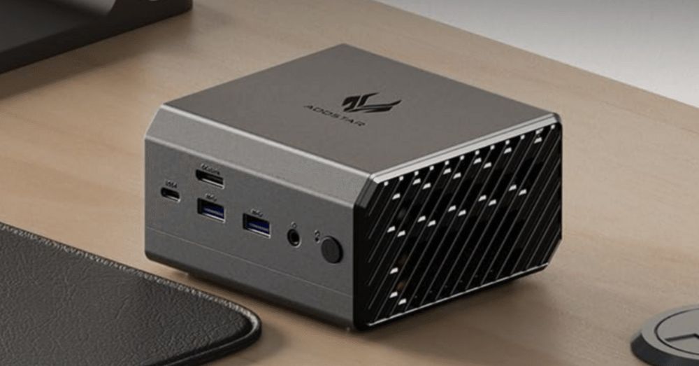 Mini PC Komputer AOOSTAR GT68 6850H 32GB DDR5 1TB SSD WIN11 Pro