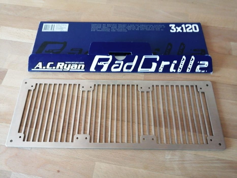 Watercooling - Grelha p/ radiador Refrigeração a àgua - aço inoxidável