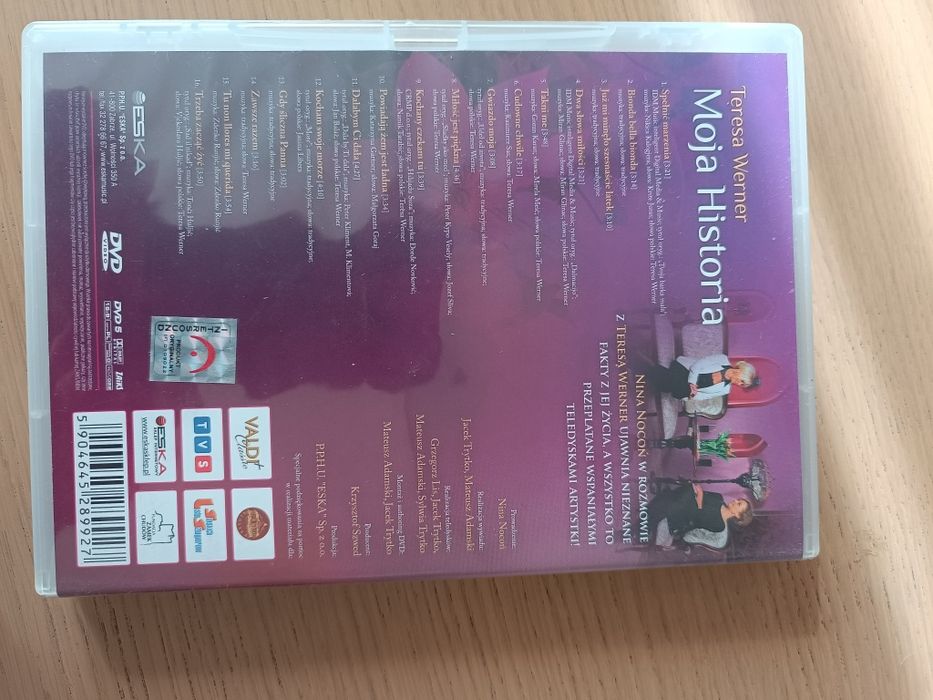 Teresa Werner Moja historia DVD