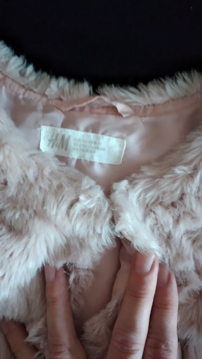 Kamizelka futrzak h&m