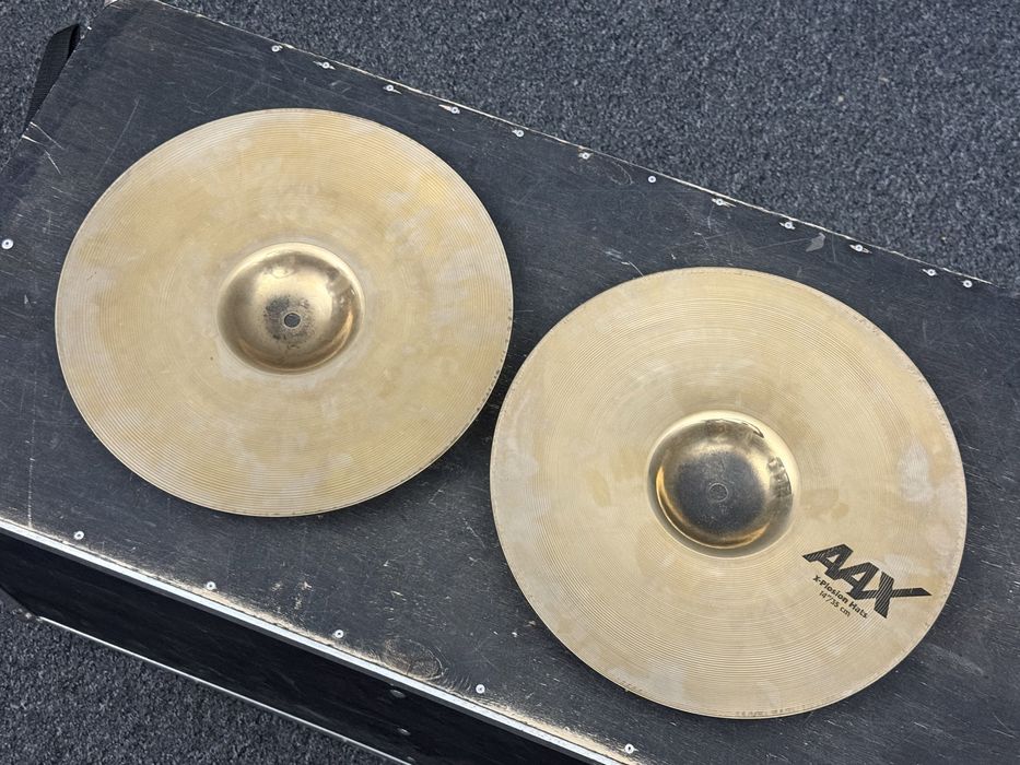 ++ Sabian AAX X-Plosion Hats 14 - Takerz takerze hihat hi-hat PERKUSJA ++