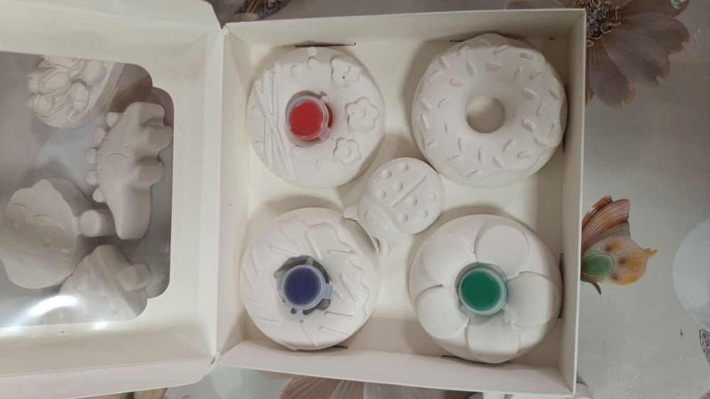 Гіпсові фігурки для розмальовки