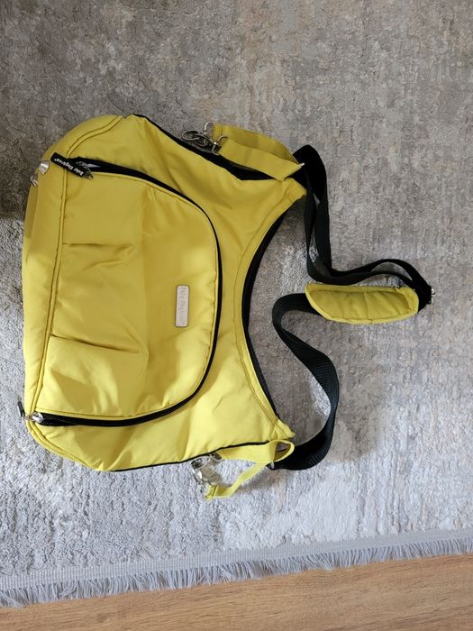 Продам сумку для коляски, для мами жовта