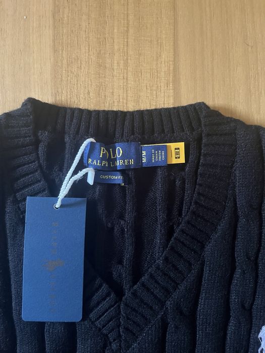 Camisola Malha Ralph Lauren Preta