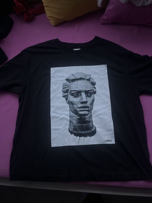 футболка с принтом родина мать украинская нефор