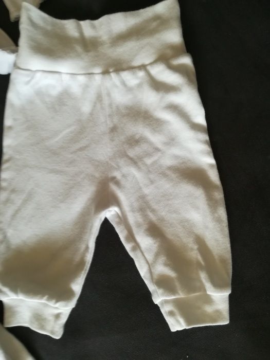 Komplet bialy, chrzest, idealny na lato, bawełna, Polski producent