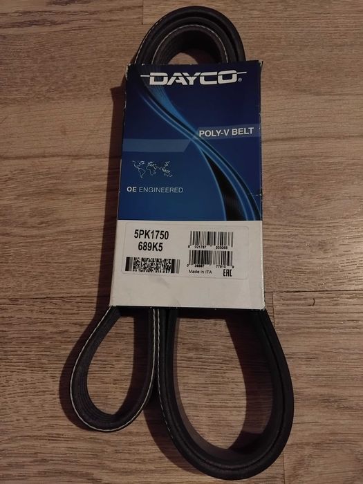 Новый ремень 5PK 1750 DAYCO