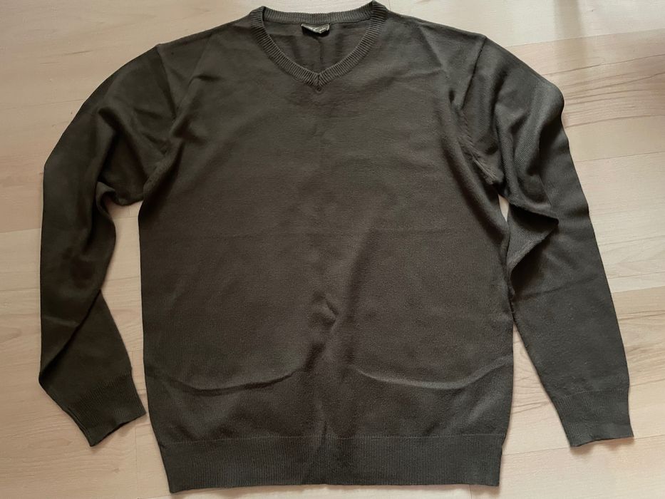 Sweter męski khaki rozm. L