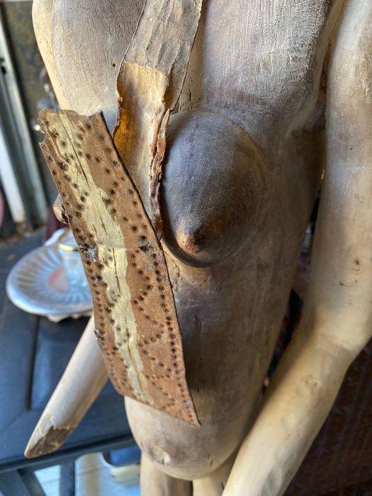 Escultura tribal Centenária Mossi 127 cm Burkina Faso