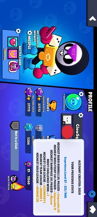 Аккаунт Brawl Stars, бс, Бравл Старс