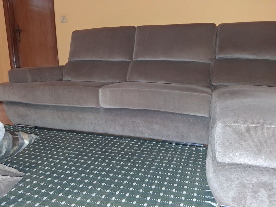 Sofá cinzento como novo