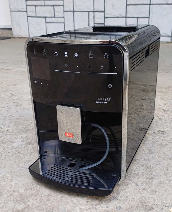 Кавомашина кавоварка Меліта Melitta Caffeo Barista Т black чорна