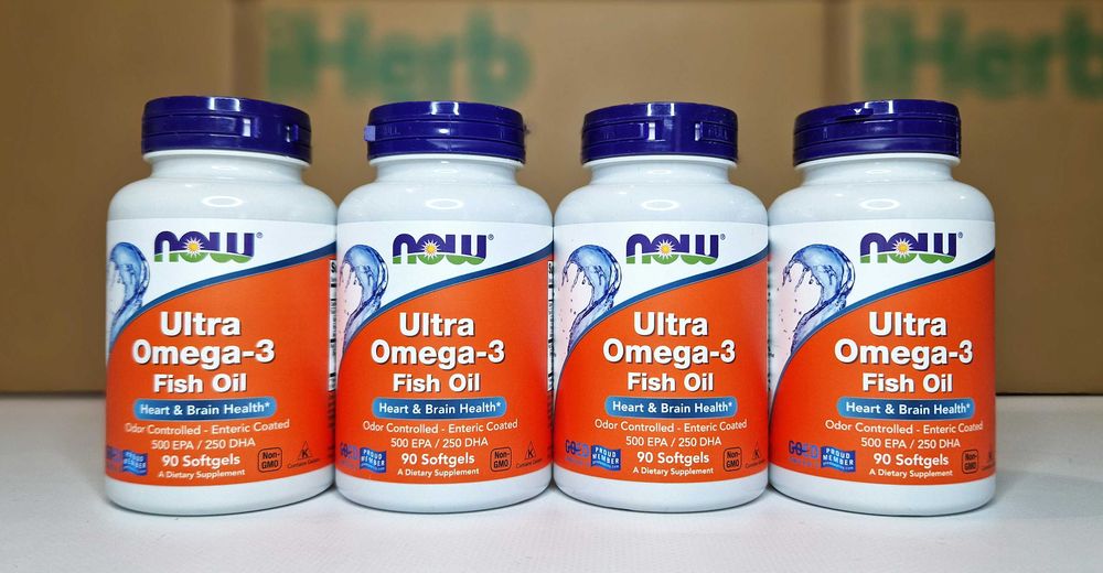 NOW Foods, Ultra Omega-3, 750мг ЕПК/ДГК . Ультра омега, 90 и 180 шт