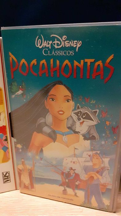 3 Cassetes vhs animação disney