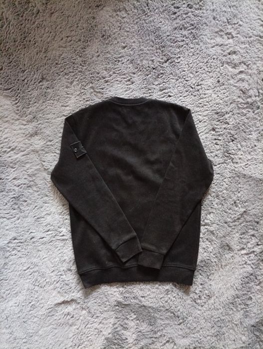 Stone Island Black Piqué Sweatshirt