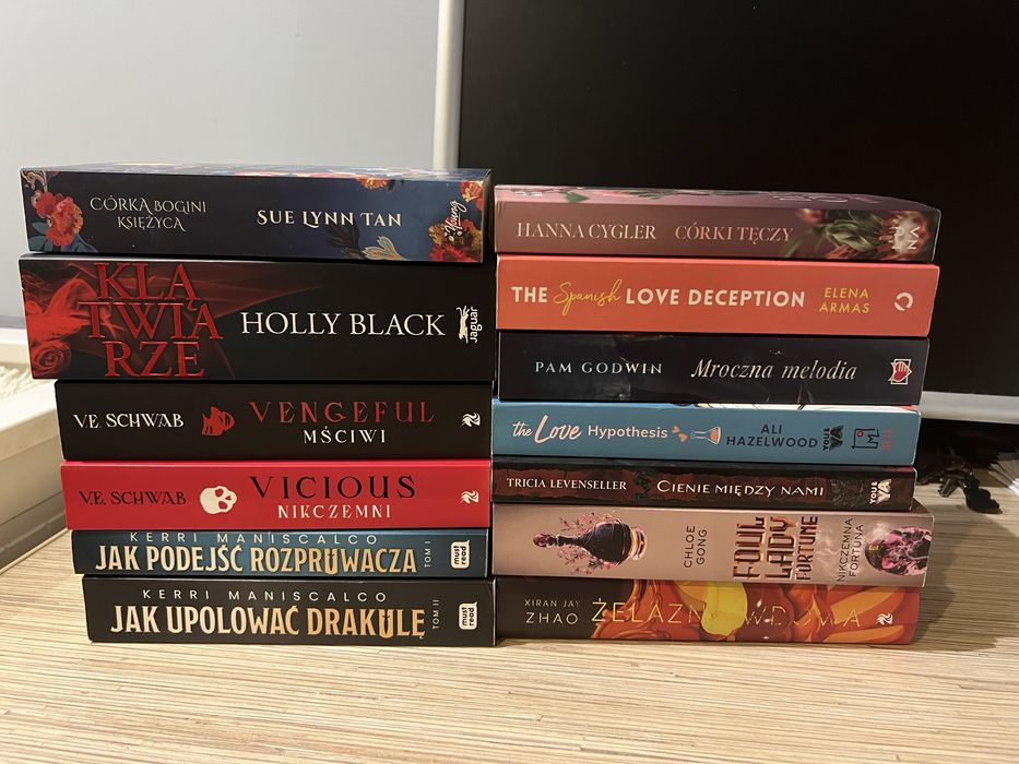 Ksiazki stan idelany, po polsku